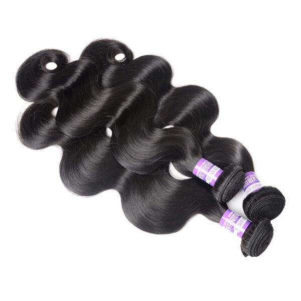 Brazilian Human Hair Bundles with closure - Image 4