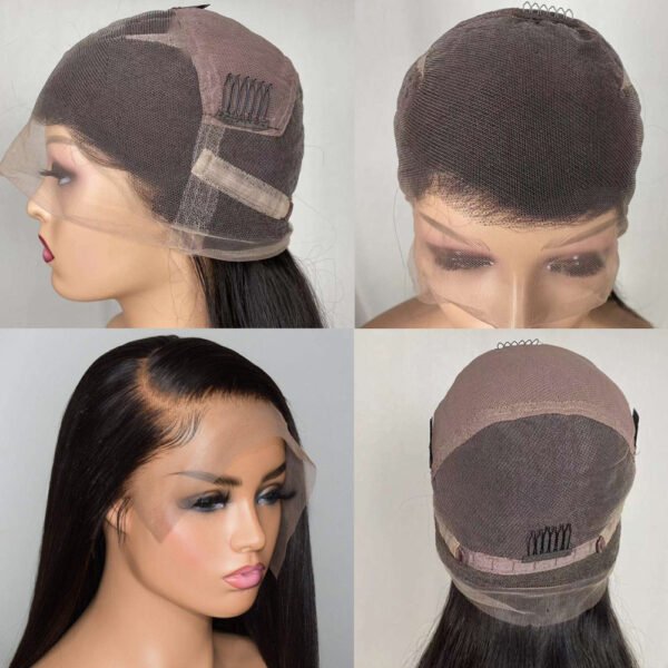 Full Lace Head Cover With Real Hair - Image 3